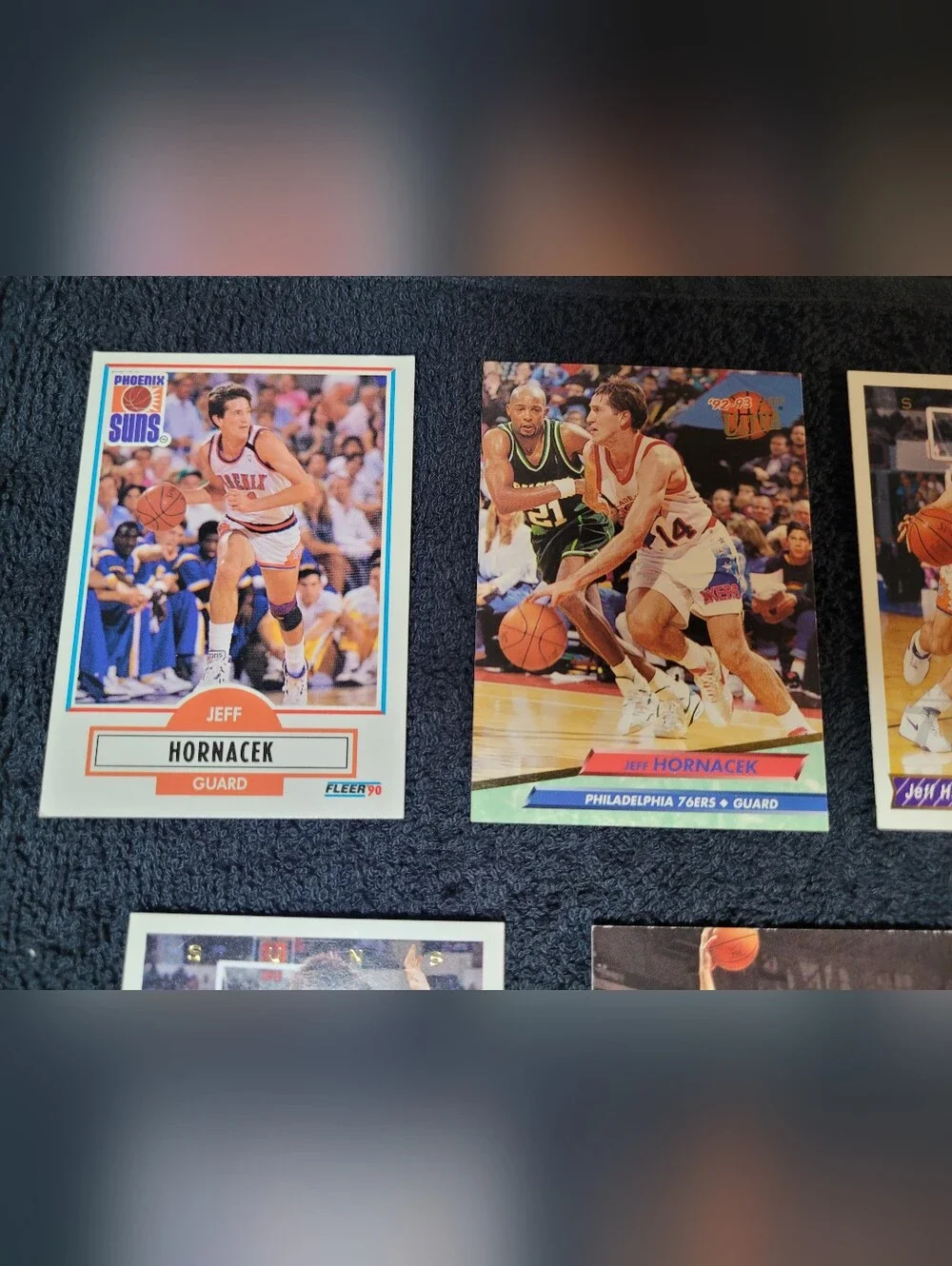 Jeff Hornacek Trading Card Lot
